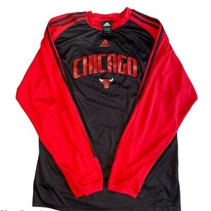 Boys Adidas Chicago Bulls Polyester Long Sleeve